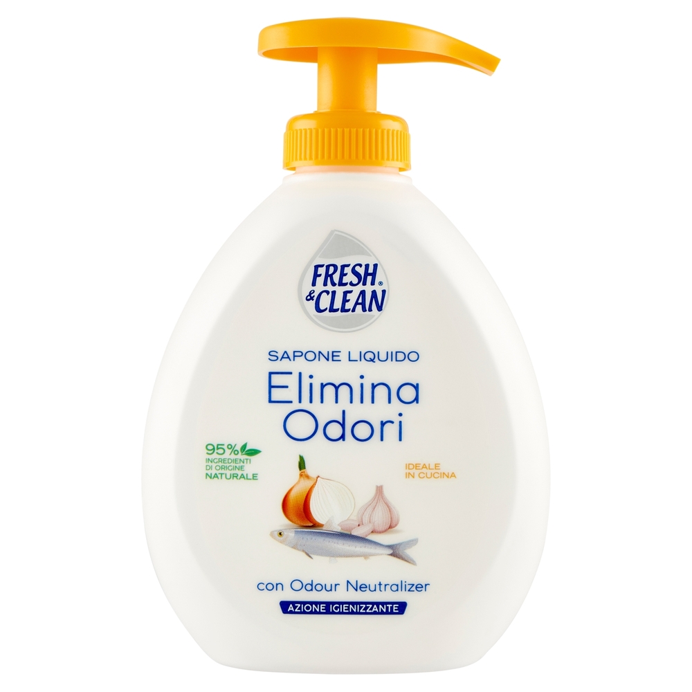 Fresh & Clean Sapone Liquido Elimina Odori 300 ml